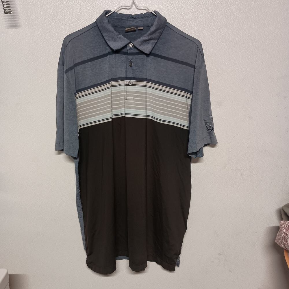 Inverness Golf Club Golf Polo PNG SZ L blue/black